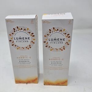 Lumene Nordic-C Facial Glow Boost Essence Vitamin C 0.5 Ounce New in Box